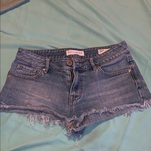 PacSun low rise shorts, size 3